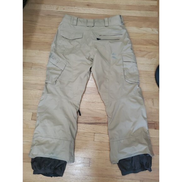 BURTON Pants Mens La Costa Nostra Ronin Ski Snowboard Tan Large - Picture 11 of 16